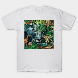 Jungle Puzzle 1 T-Shirt